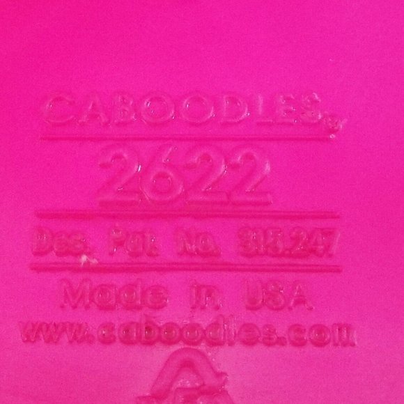 VINTAGE 90s Fuchsia Pink 2622 Caboodle Make-Up Organizer Storage Travel Case - Picture 11 of 12